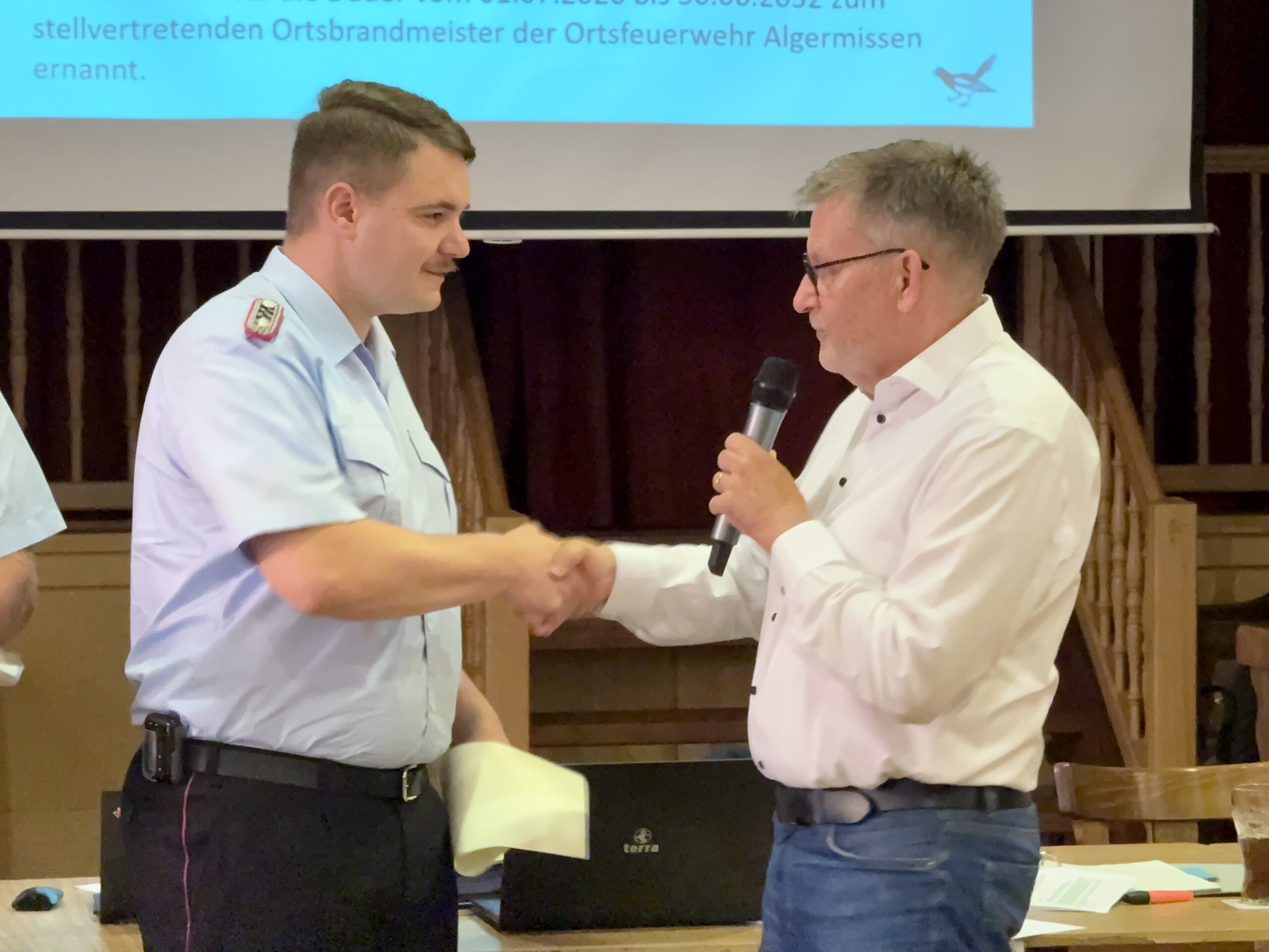 FW Algermissen, hier: Berufung Pascal Kamm